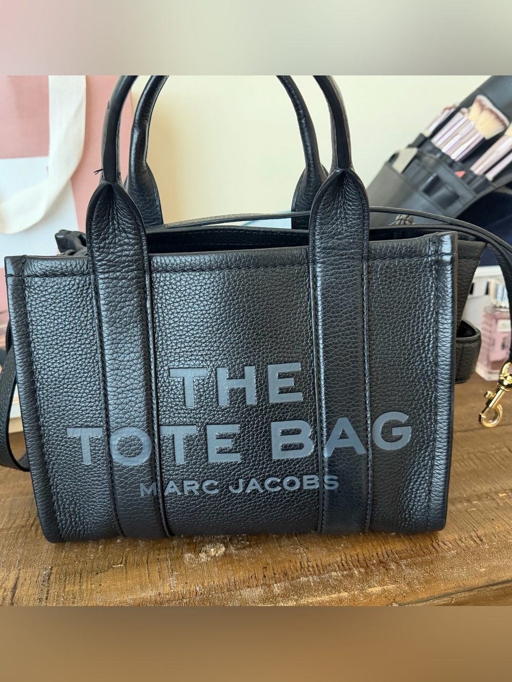 Marc Jacobs The leather small tote bag
